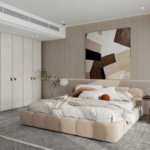 HM1618 - Neutral Wood Grain Luxury Vinyl Wall Panel (ROCOCO)